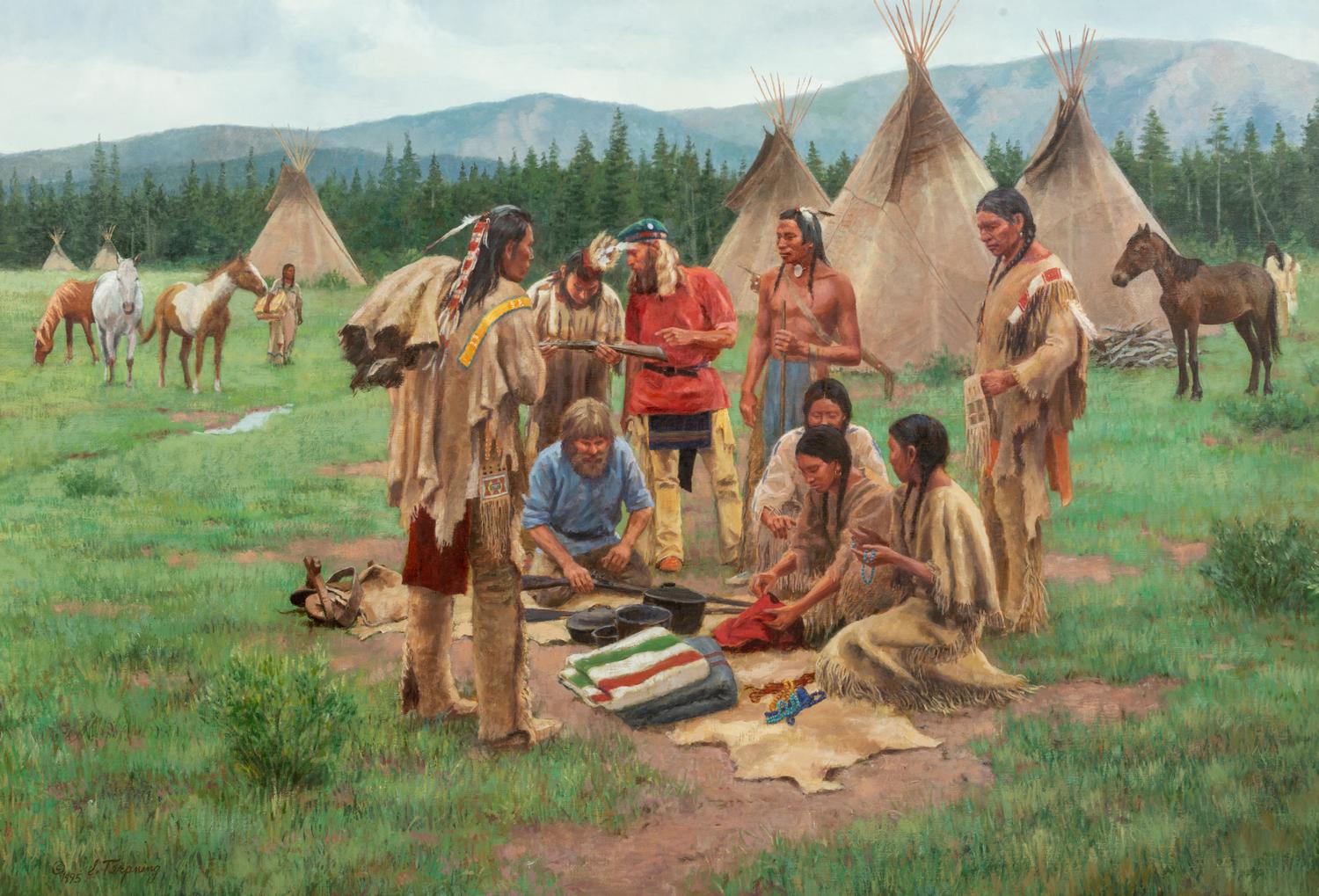 Gathering for Trade , 1995