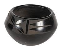 Blackware Pottery Bowl