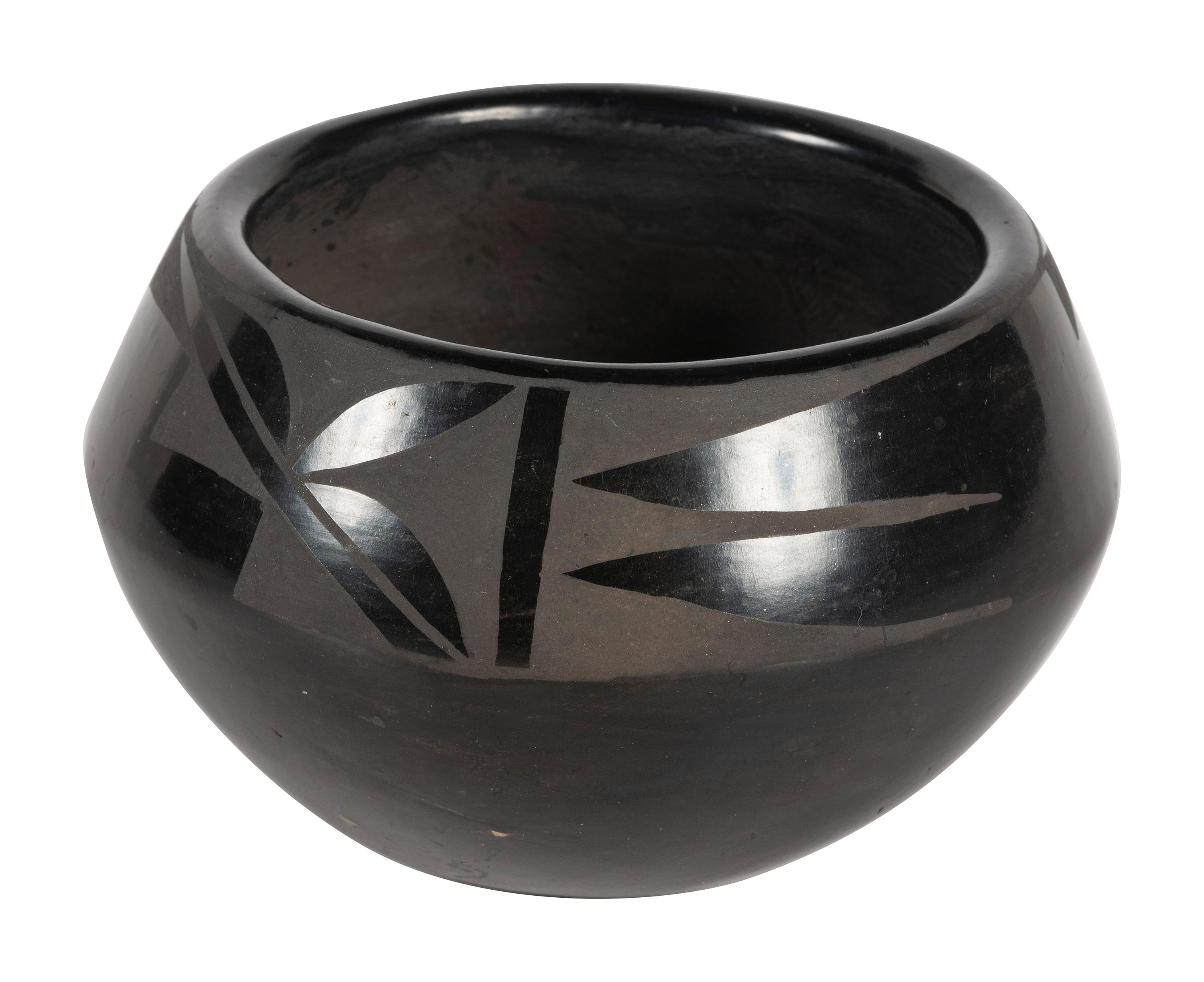 Blackware Pottery Bowl