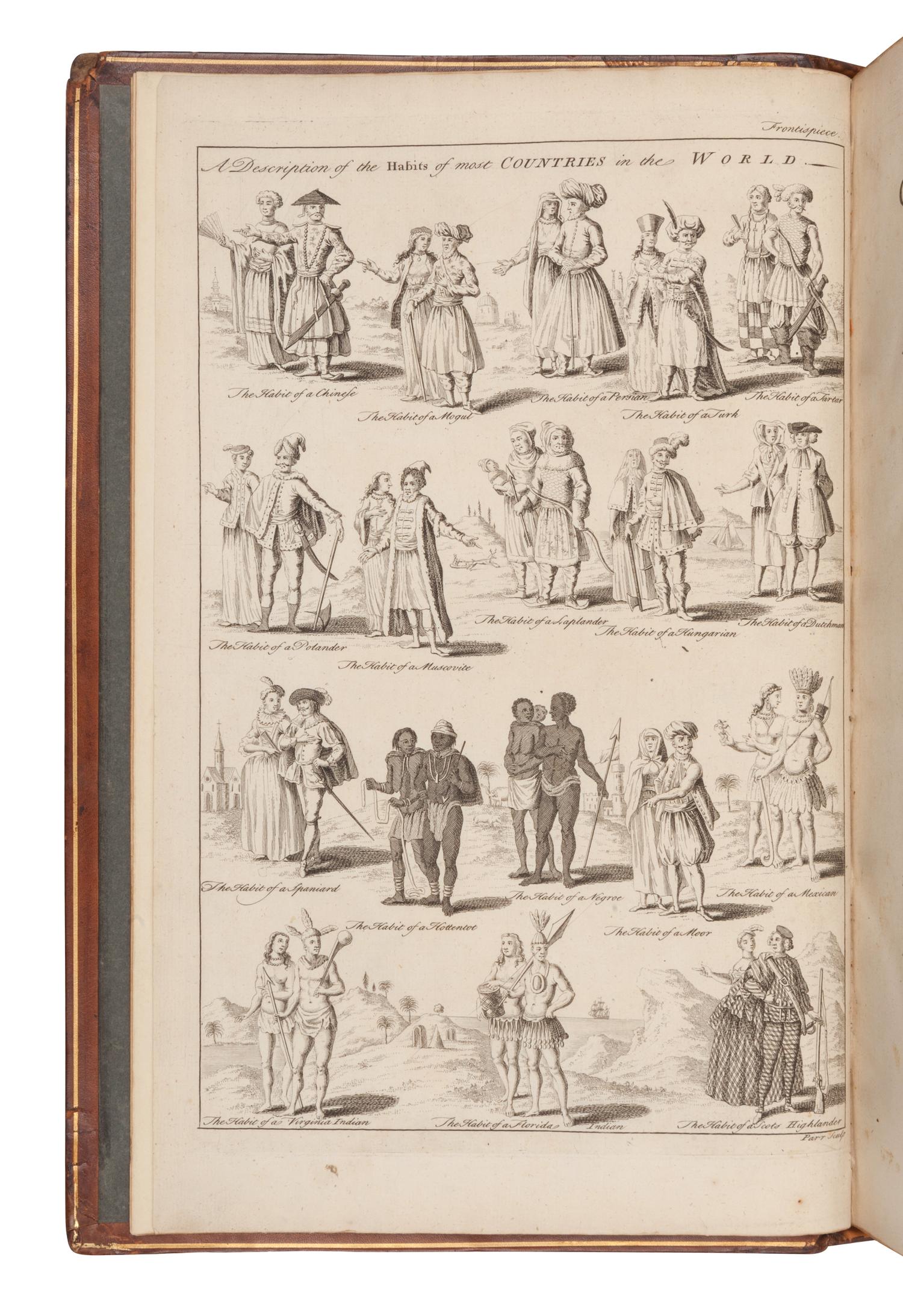 [TRAVEL & EXPLORATION]. OSBORNE, Thomas (d.1767). A Collection of Voyages and Travels. London: Thomas Osborne, 1745.