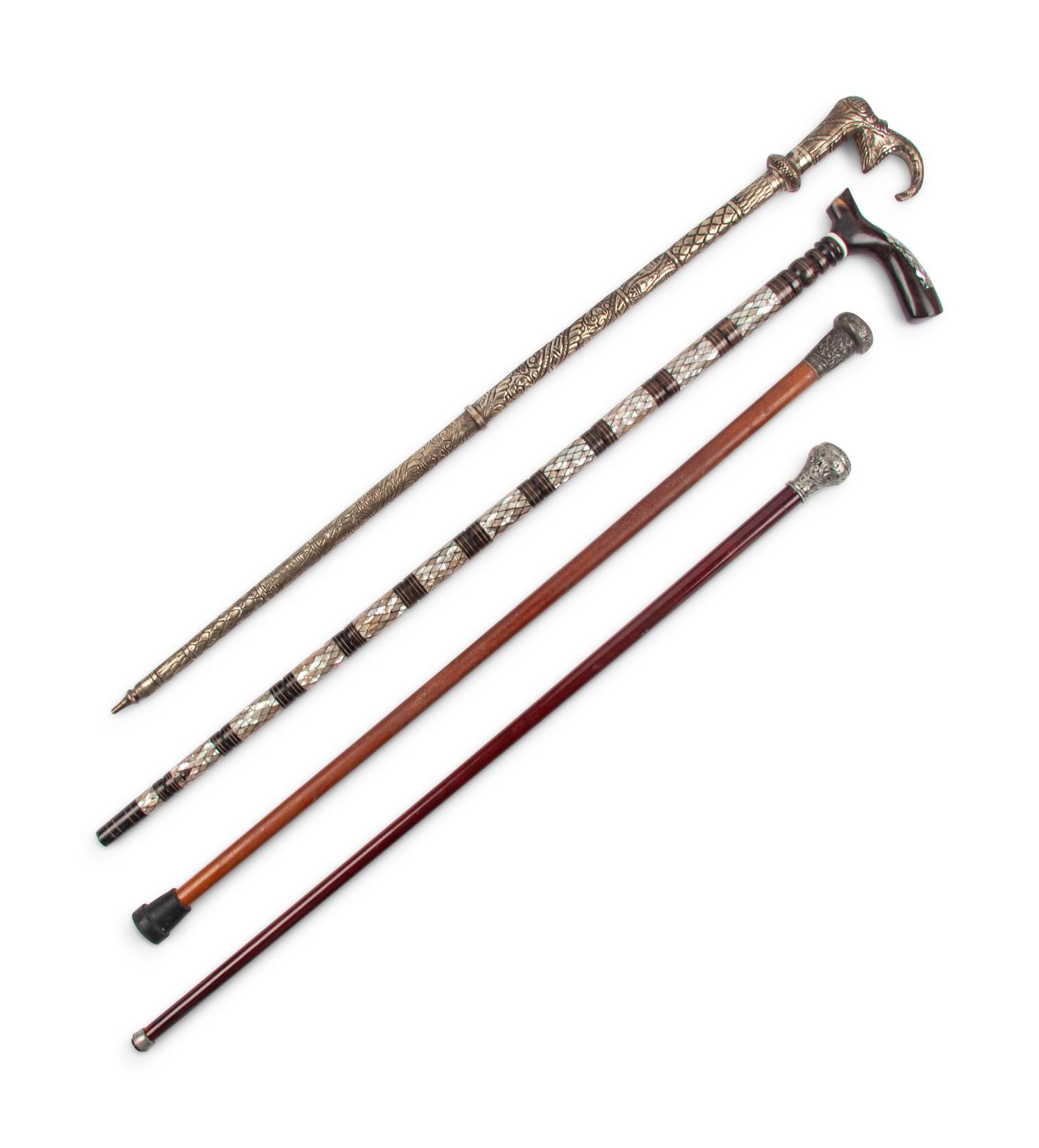 Four Walking Sticks
