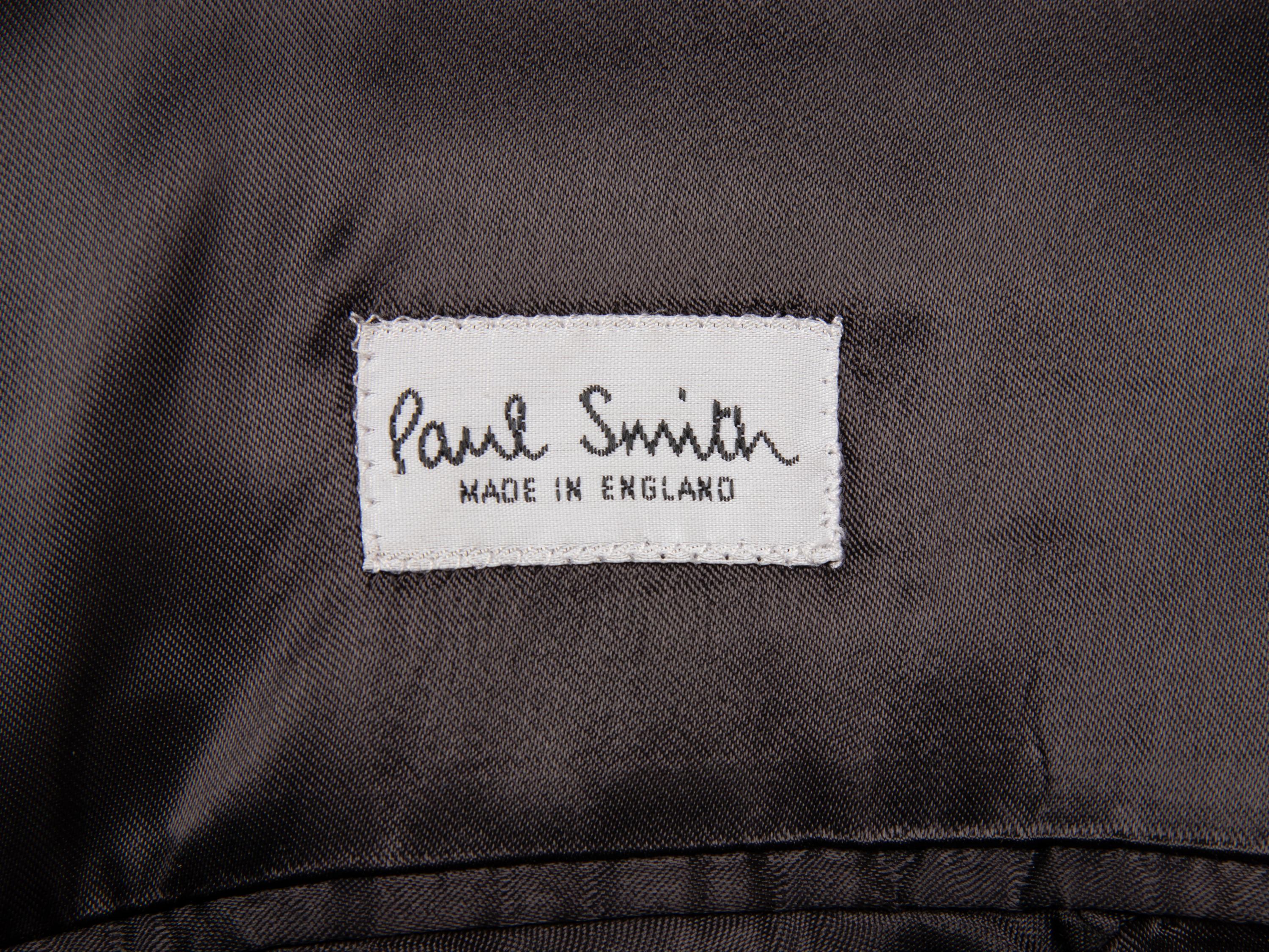 Paul Smith, Maroon Wool Coat