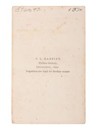 [CIVIL WAR] 16th OH Battery Archive, incl. hand-drawn camp scene, escutcheon, war-date diary, CDVs.