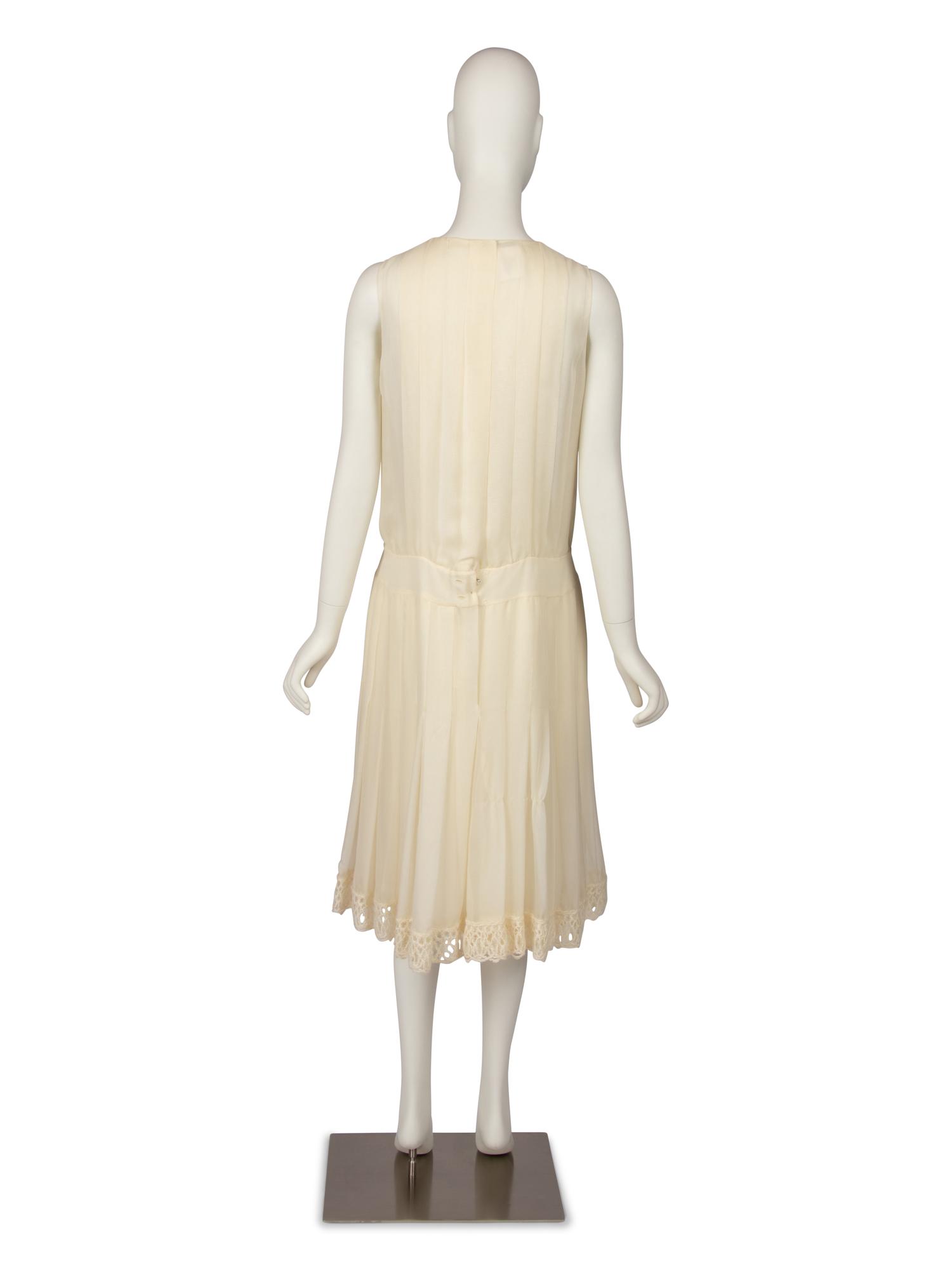 Chanel White Jacket and Dress Ensemble, Cruise 2006