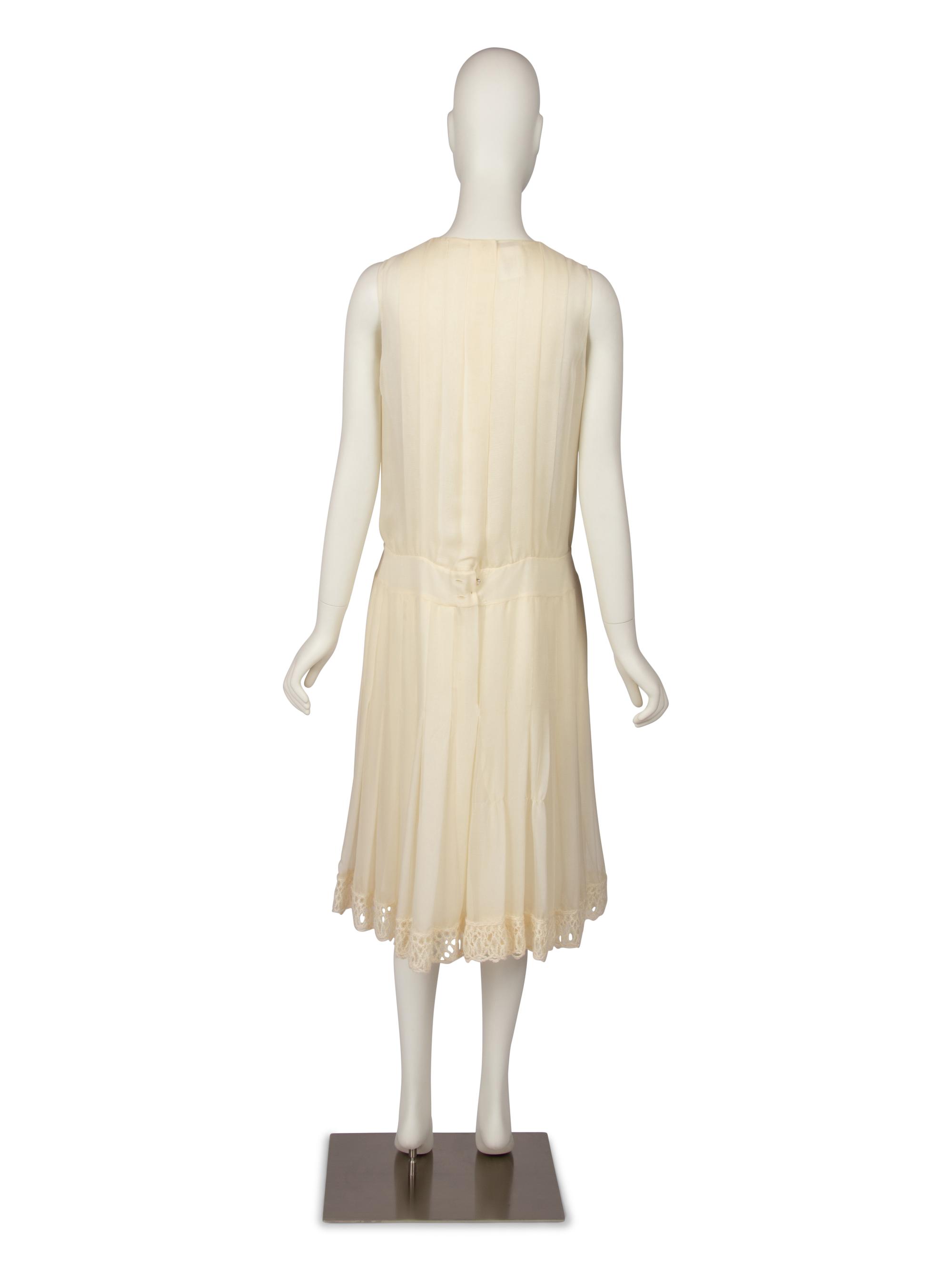 Chanel White Jacket and Dress Ensemble, Cruise 2006