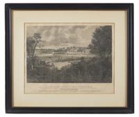 After Thomas Doughty (1793-1856), An Engraving: "To Joseph S. Lewis Esquire, this View of Fair Mount Works," engraved by C.G. Childs, circa 1826-1827