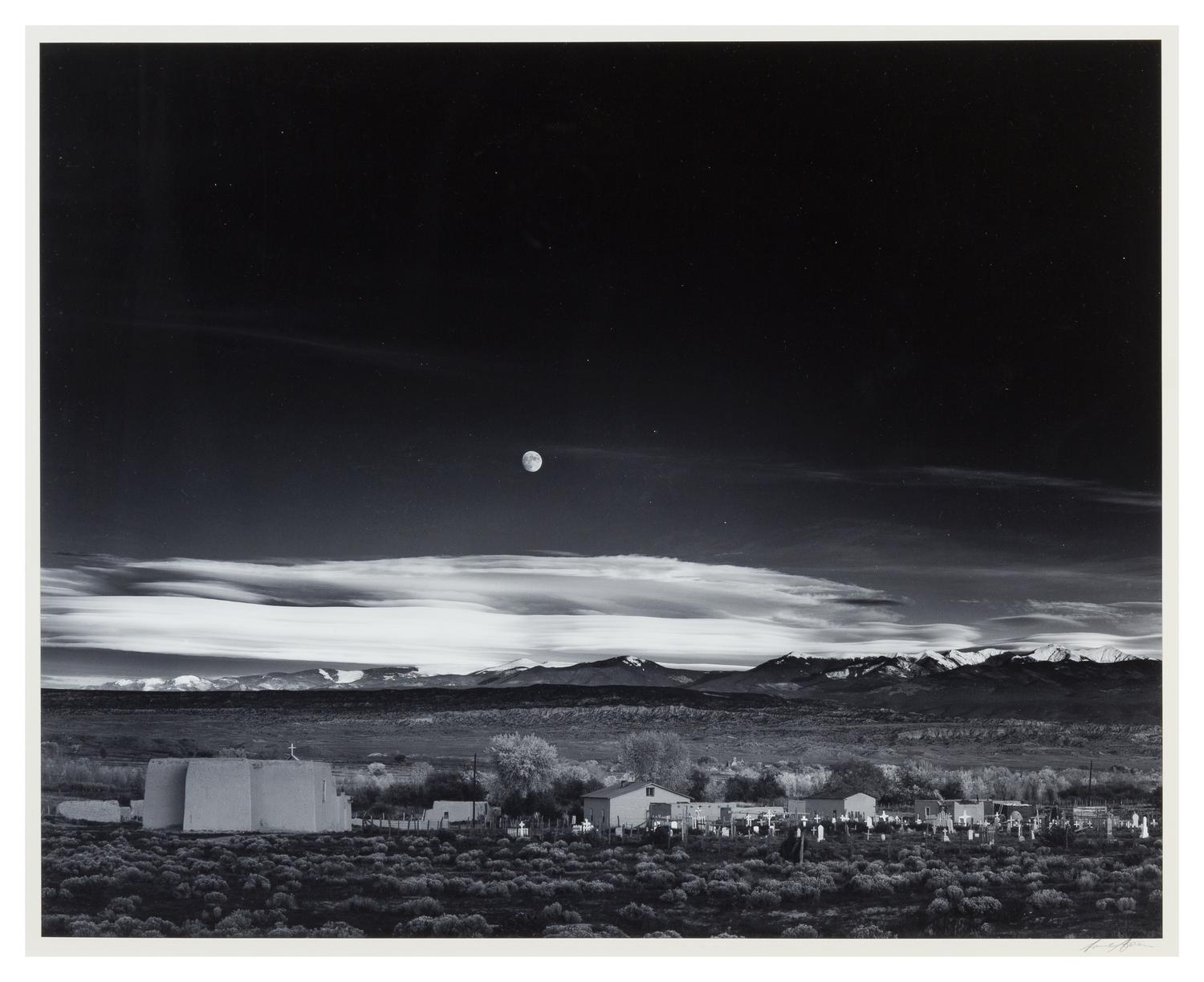 Ansel Adams, (American, 1902-1984), Moonrise, Hernandez, NM