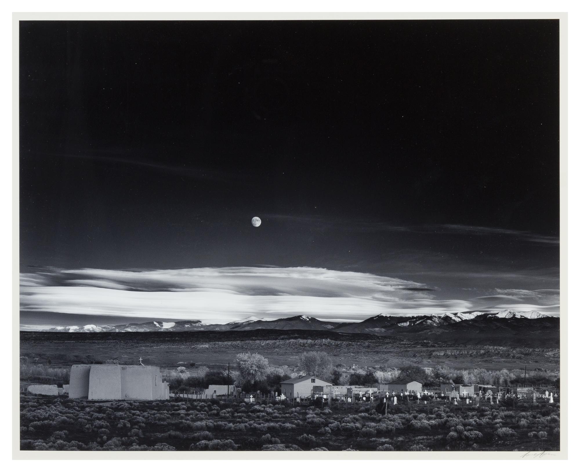 Ansel Adams, (American, 1902-1984), Moonrise, Hernandez, NM