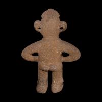 Eight Costa Rican Stone Figures