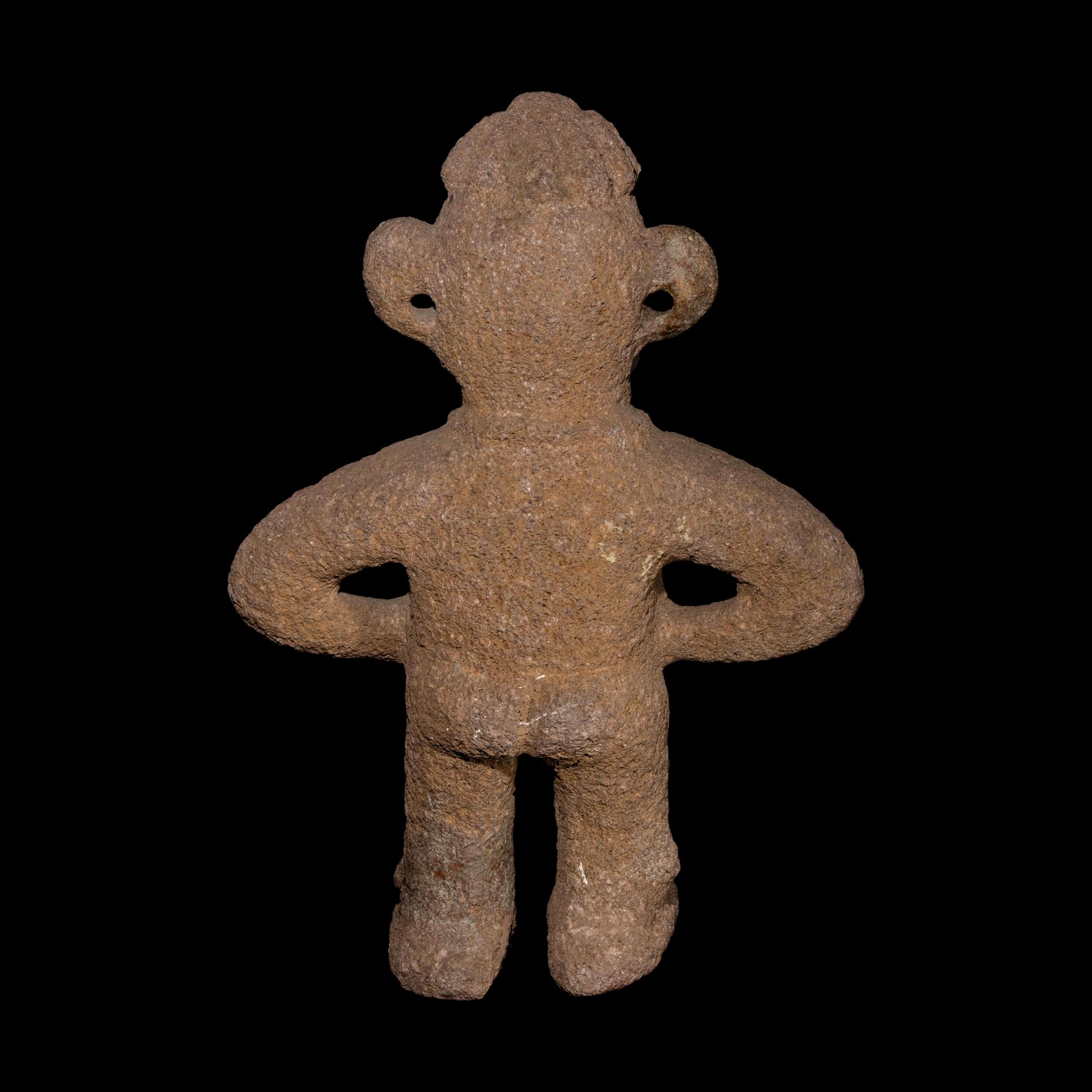 Eight Costa Rican Stone Figures