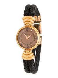 JAEGER-LECOULTRE, YELLOW GOLD WATCH