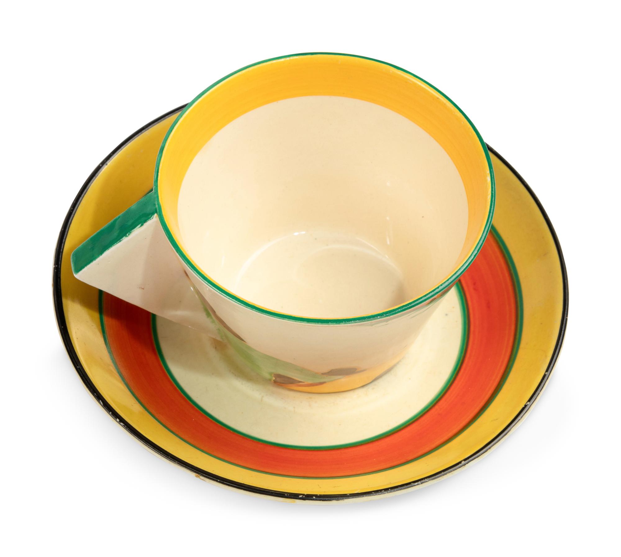 Coffee Set of Various Fantasque Bizarre Patterns