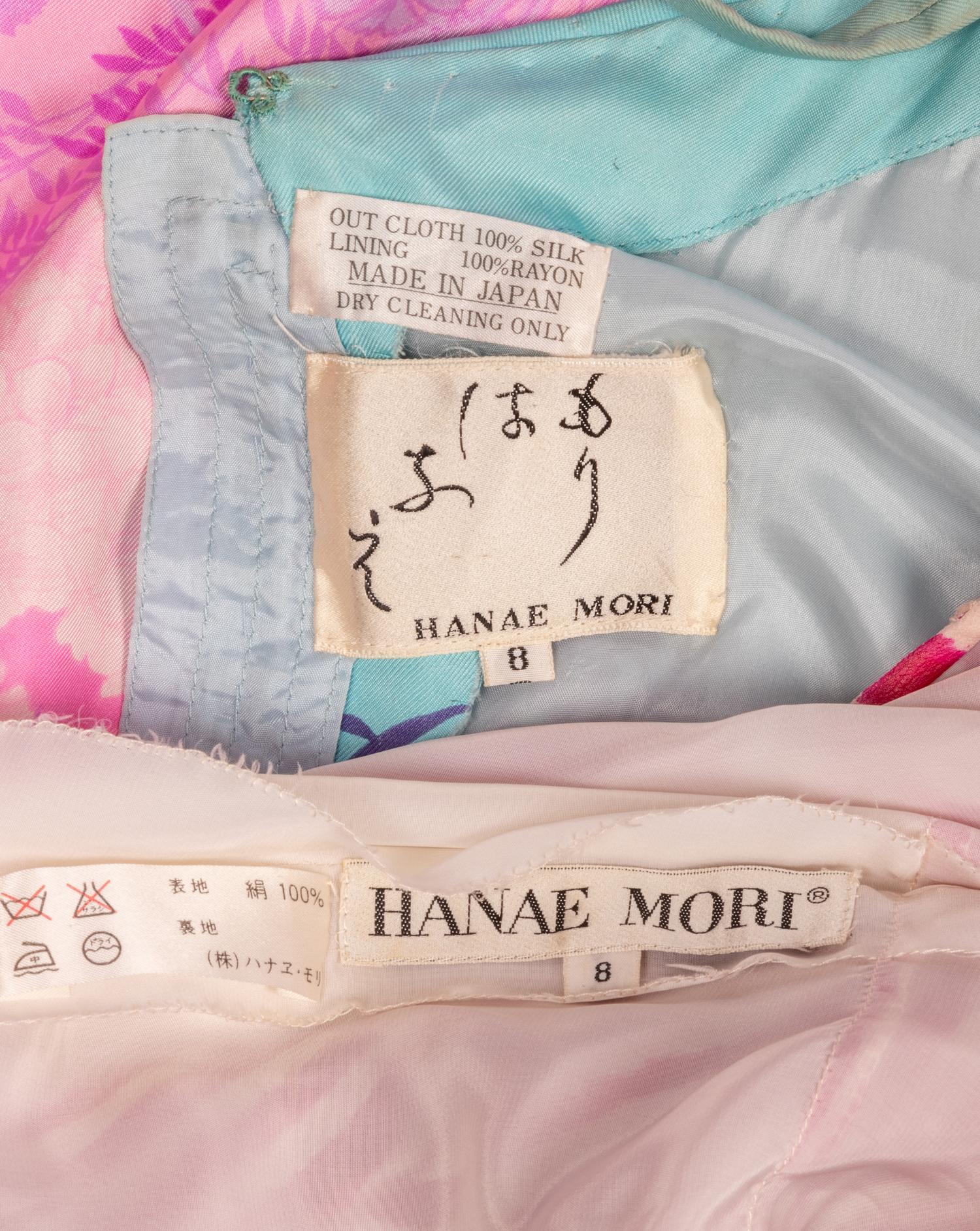 Hanae Mori, Two Dresses and One Cape, 1970s