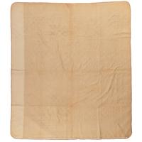 A Diamond Cross Pattern Quilt in Red and Brown