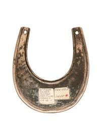 English Fur Trade Era Silver Plated Gorget