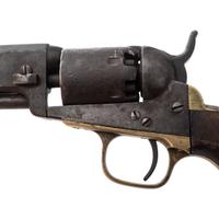 Colt Model 1849 Pocket Revolver Presented to Private John Peddie Wounded at Cold Harbor