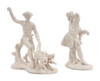 Two Nymphenburg Porcelain Figural Groups