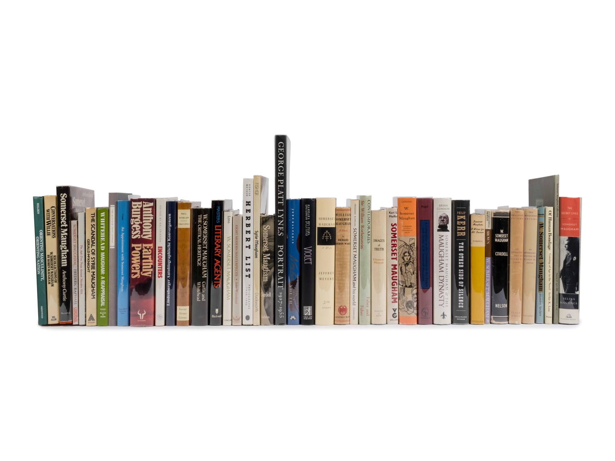 [Literature] [Maugham, W. Somerset]. Large Archive of Related Works