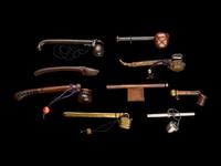 Nine Japanese Miniature Portable Writing Sets, Yatate