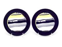 A Set of Rosenthal Porcelain Dinner Plates