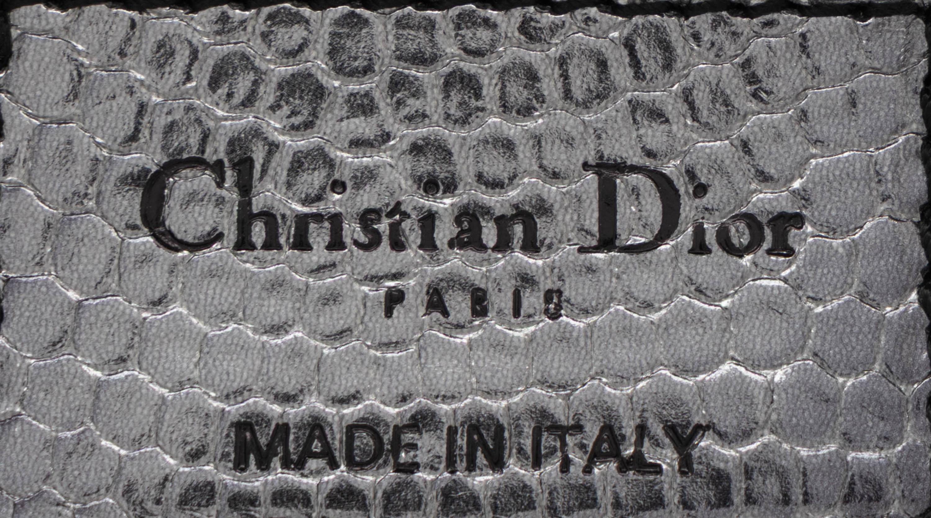 Christian Dior, Medium Lady Dior in Metallic Lizard Skin