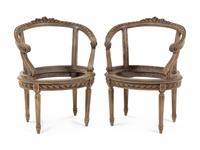 A Pair of Louis XVI Bergère Frames