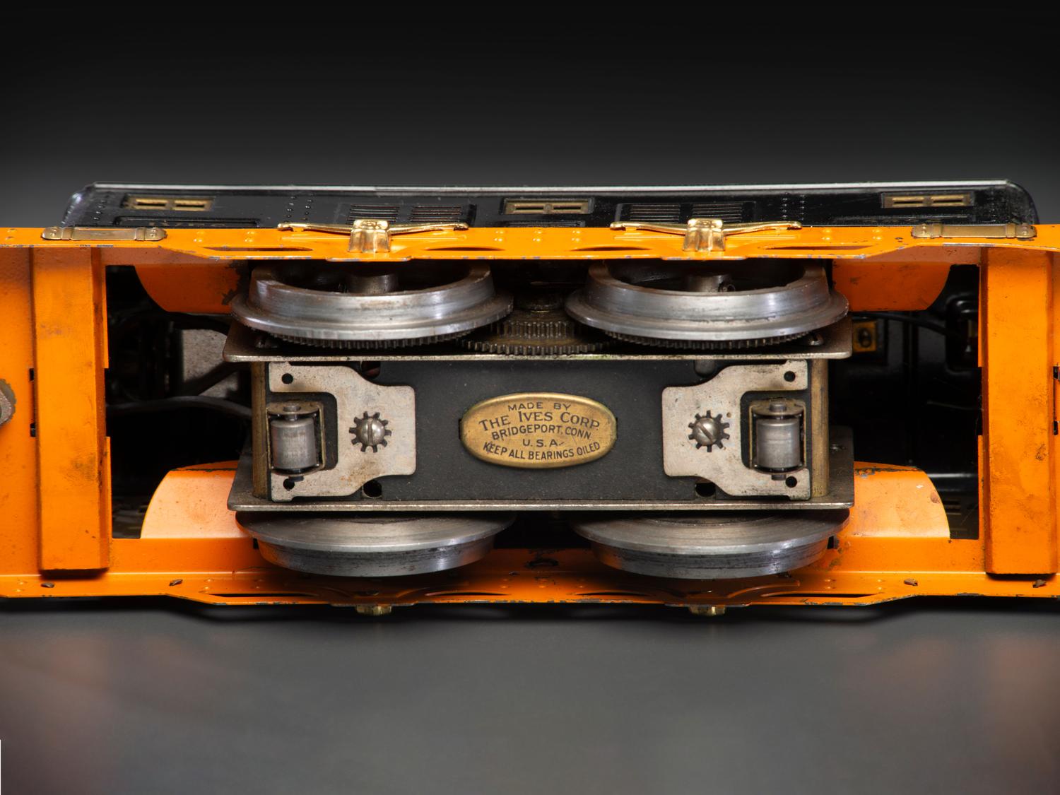 Two Ives Pressed Steel Train Sets