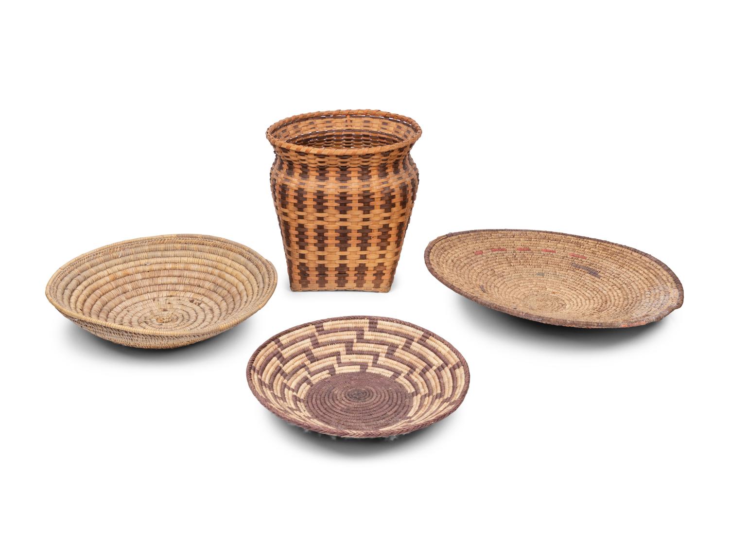 A Group of Eleven Baskets