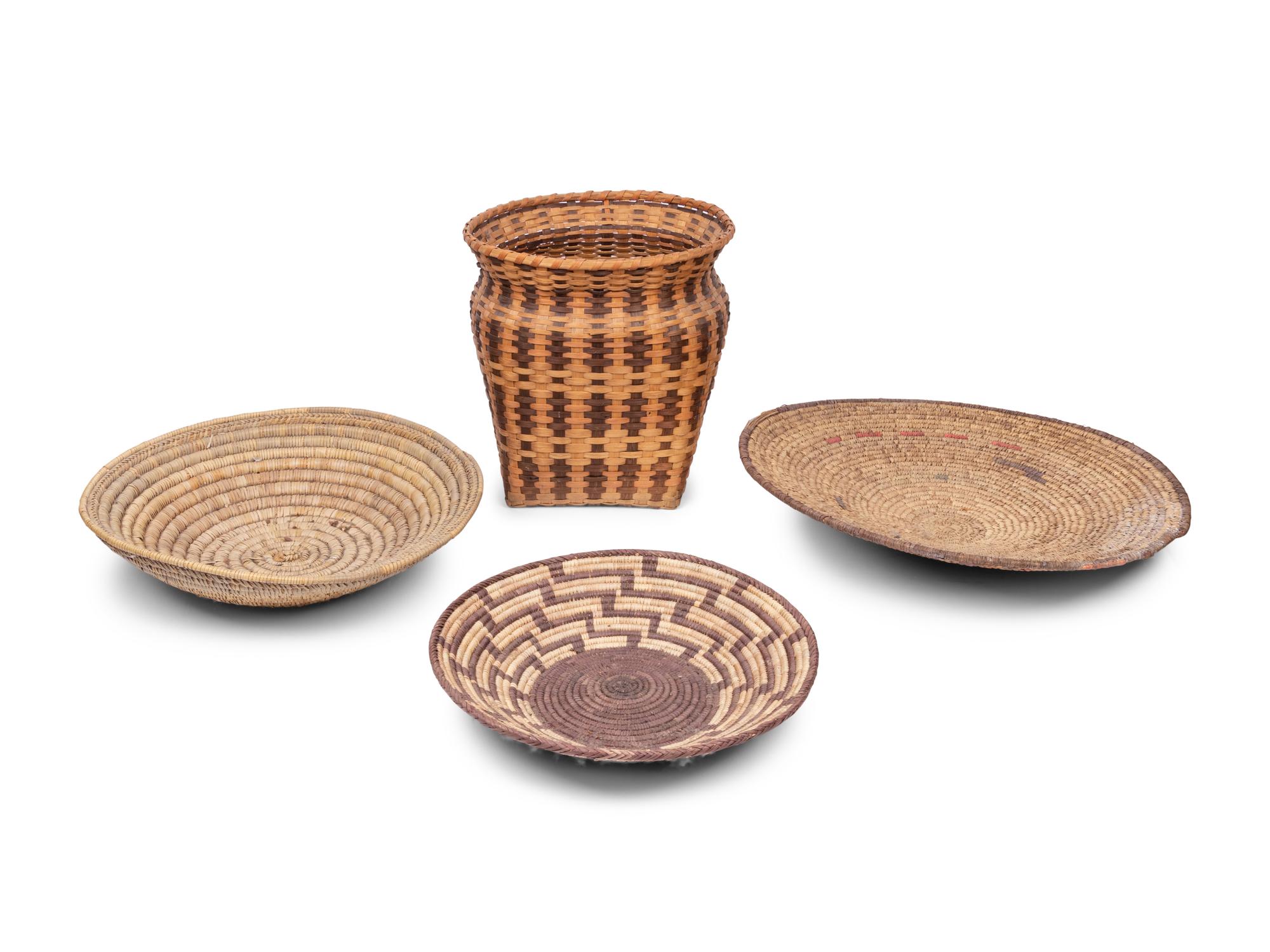A Group of Eleven Baskets