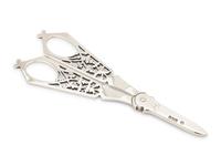 A Pair of Victorian Silver Needlework Scissors