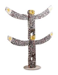 Untitled (Totem with Two Birds)