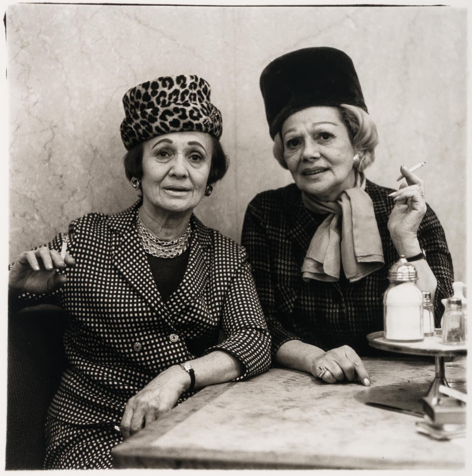 Two ladies at the automat , N.Y.C., 1966