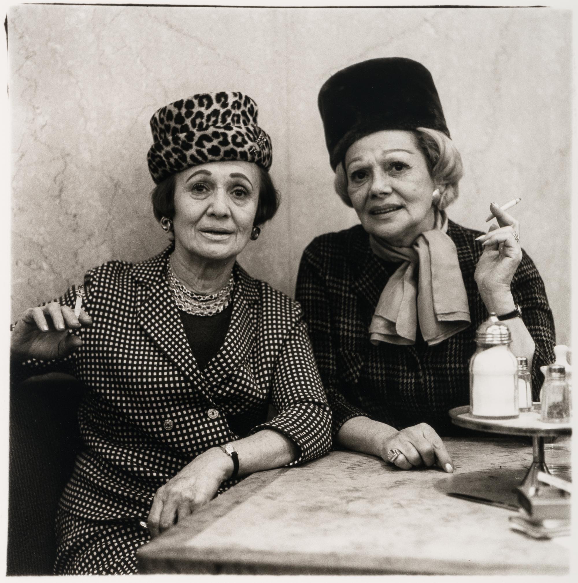 Two ladies at the automat , N.Y.C., 1966