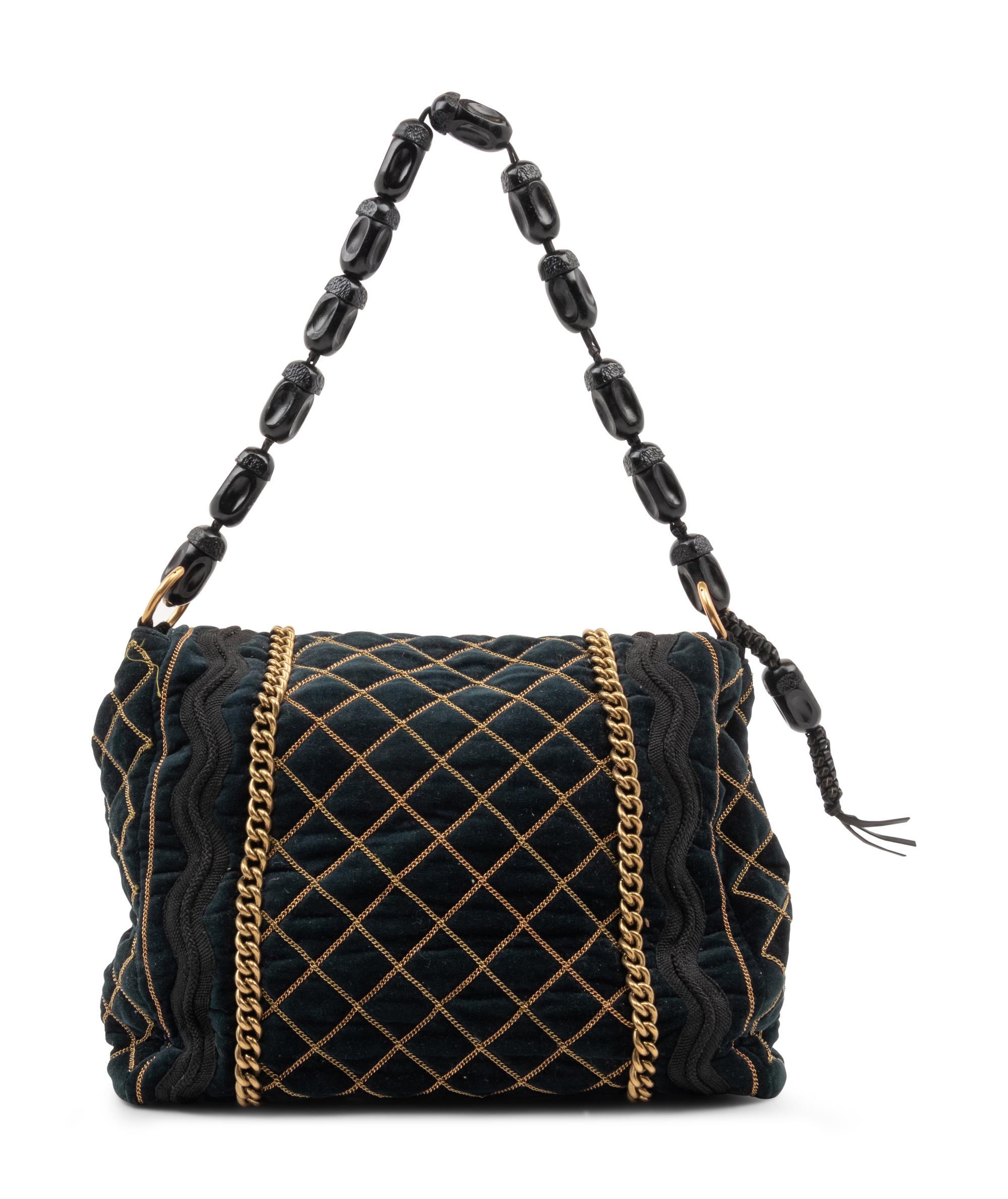Collection of Four Designer Bags; One YSL, Two Moschino, One Gucci, 1980s-2007