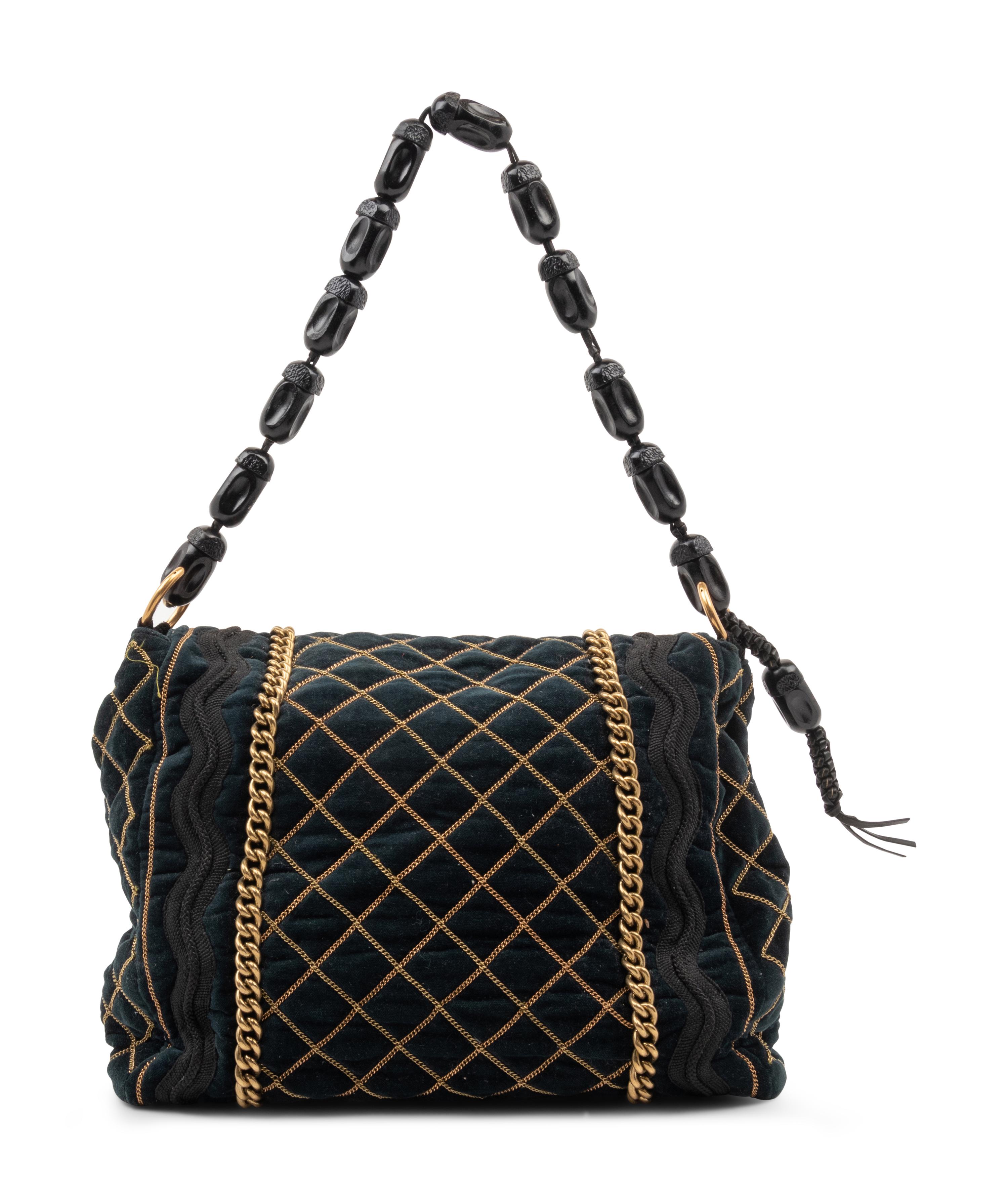 Collection of Four Designer Bags; One YSL, Two Moschino, One Gucci, 1980s-2007