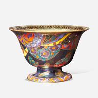A Wedgwood Fairyland Lustre Antique Center Bowl UK, circa 1925
