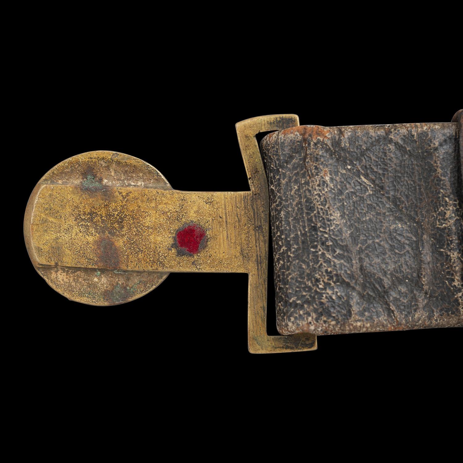 Archive of a Confederate Mobile-Made Etched Blade Staff & Field Officers Sword, Leech & Rigdon Two-Piece Belt Plate and Belt, Colt Navy and Holster likely of Capt. (Lt. Col.) R.H Shotwell