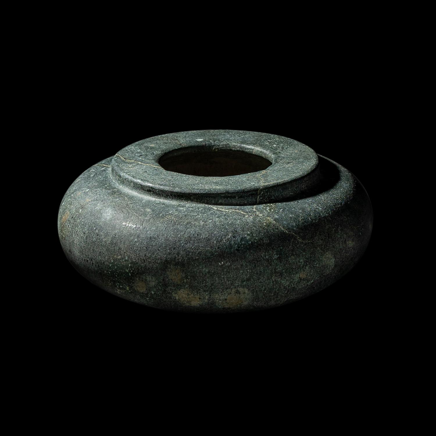 An Egyptian Basalt Vessel