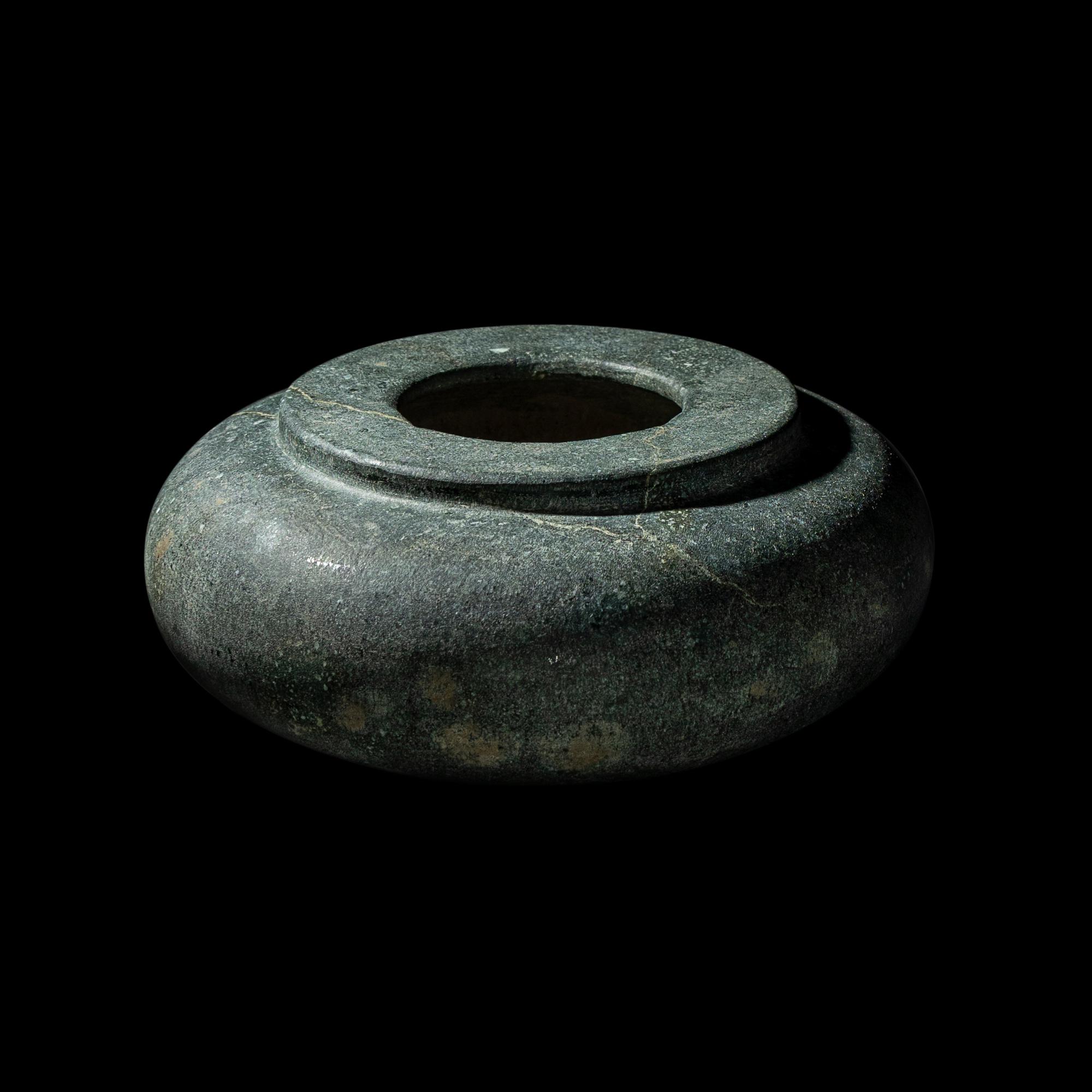 An Egyptian Basalt Vessel