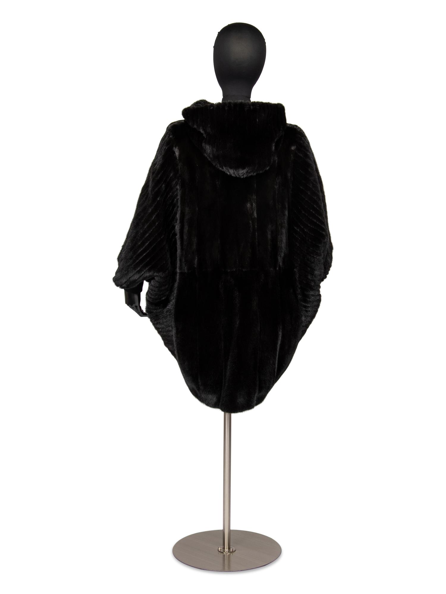 Gorski Mink Fur Poncho Jacket