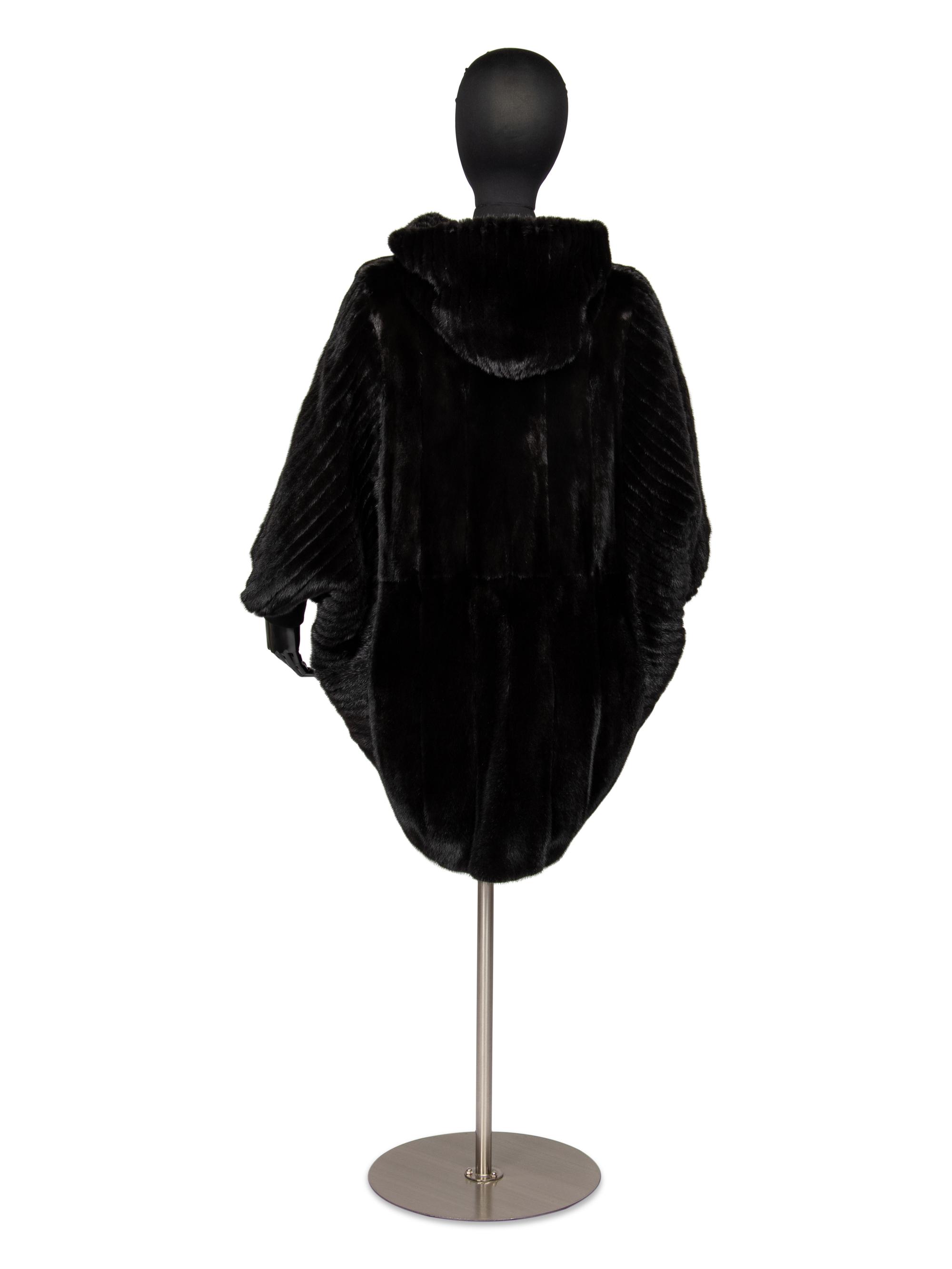 Gorski Mink Fur Poncho Jacket