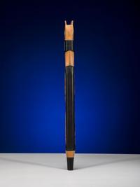 Northwest Coast Carved and Painted Speaker's Staff