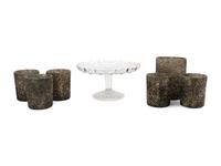 Five Large Glass Jars