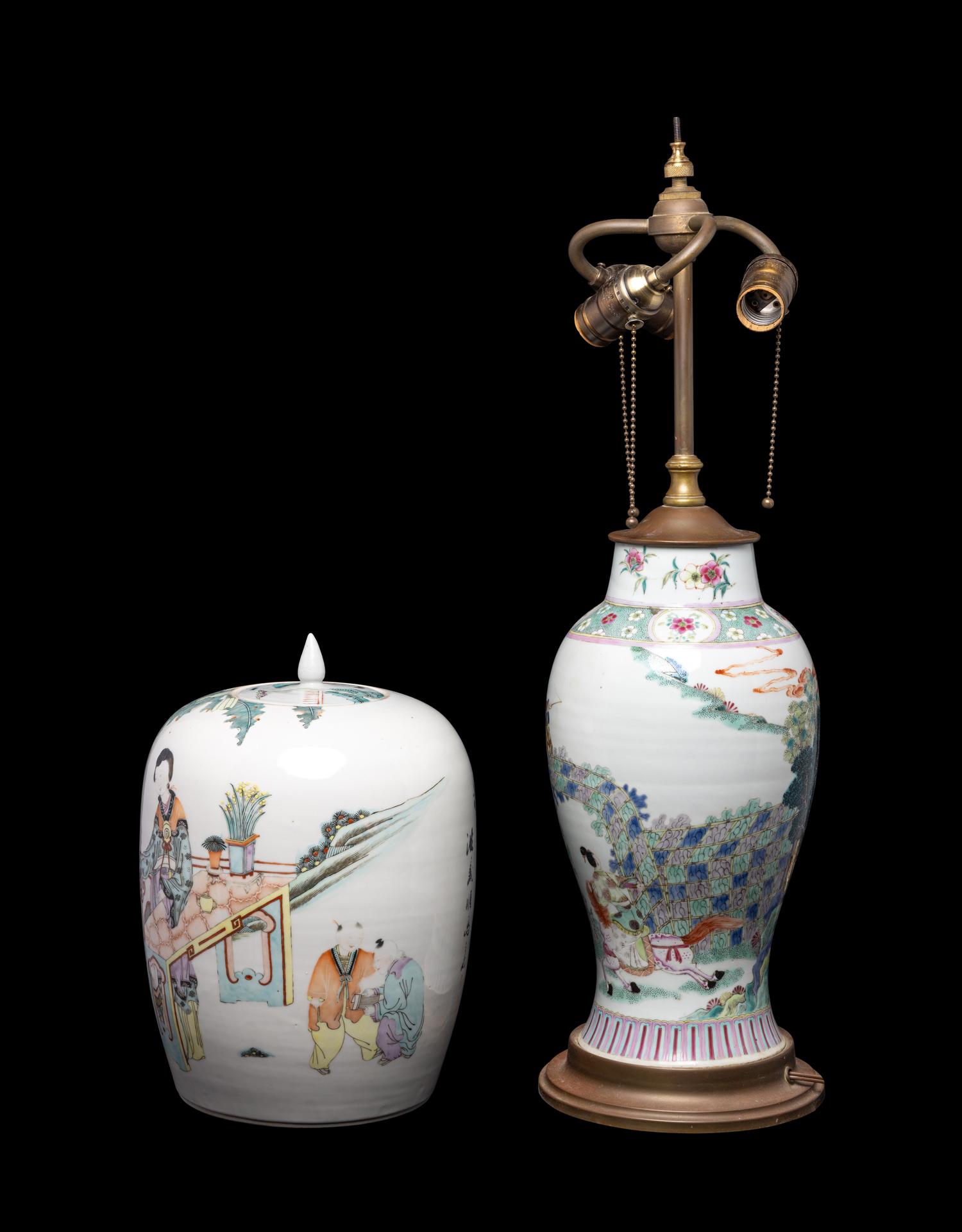 Two Chinese Porcelain Vessels