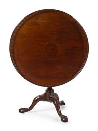 A George III Mahogany Tea Table