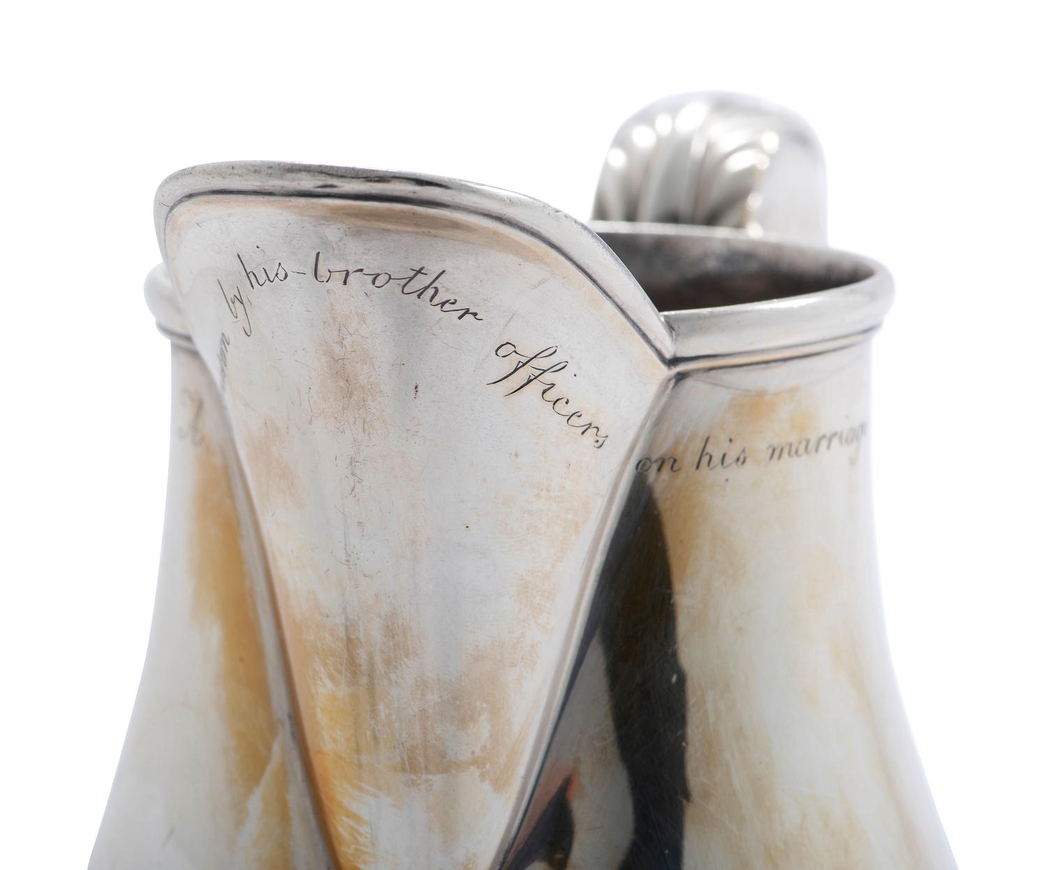 A George II Silver Presentation Pitcher