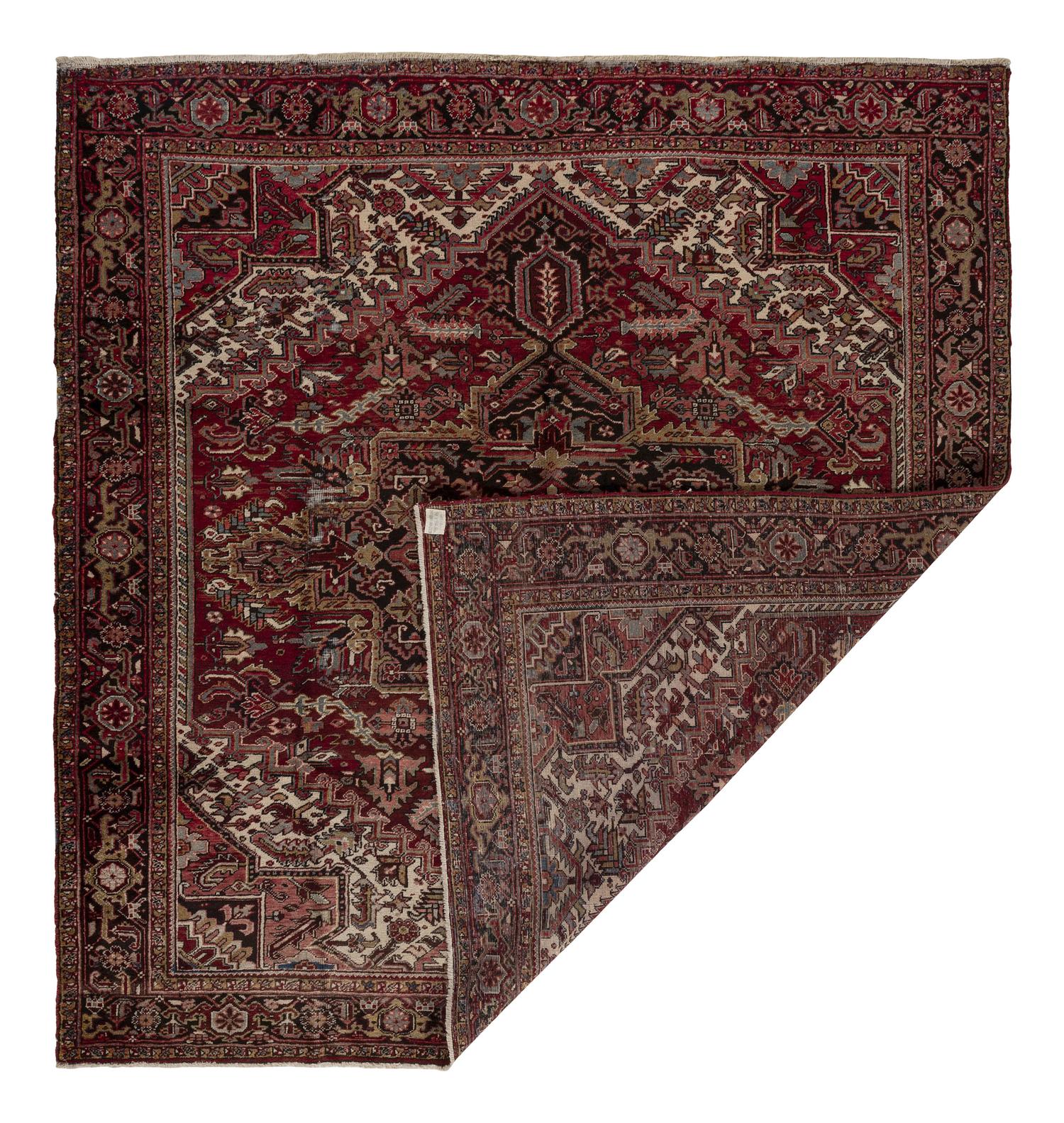 A Heriz Rug