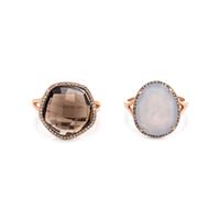 COLLECTION OF GEMSTONE AND DIAMOND RINGS