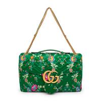 GUCCI, FLORAL XL MARMONT BAG