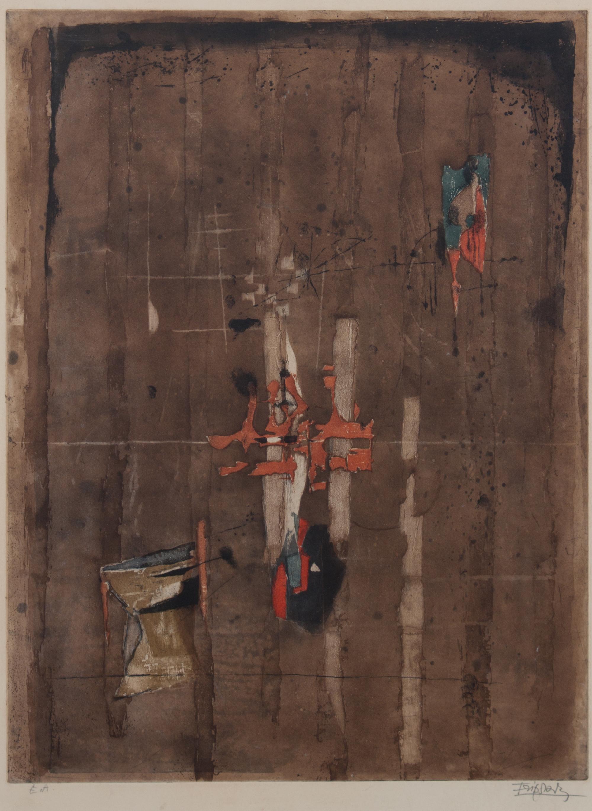 Johnny Friedlander, (German, 1912-1992), Trois Verticales